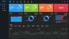 软件后台可视化UI界面