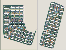 小区景观规划设计平面图