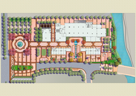 商业广场景观设计平面图