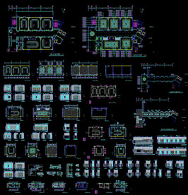 酒店会议办公室图纸