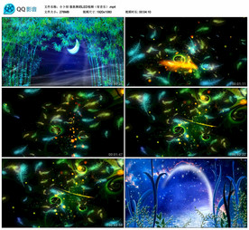 小卜绍 傣族舞蹈舞台背景视频