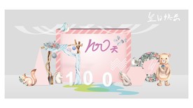 100天宝贝满月酒迎宾设计