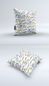 室内家居抱枕枕头图案印刷文件图