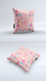 室内家居抱枕枕头图案印刷文件图