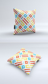 高档家居抱枕枕头图案印刷文件图