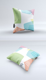 室内家居抱枕枕头图案印刷文件图