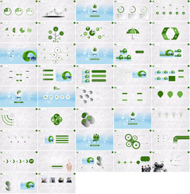 通用绿色健康环保发展能源PPT