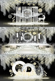 简约欧式婚礼效果图