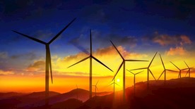 风力发电机组高清特写