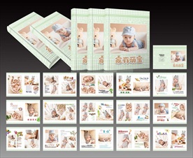 儿童成长记录相册