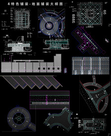 地面铺装大样图
