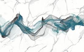 山水大理石背景墙