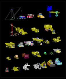 重汽CAD图纸（立体图）