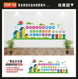 垃圾分类文化墙