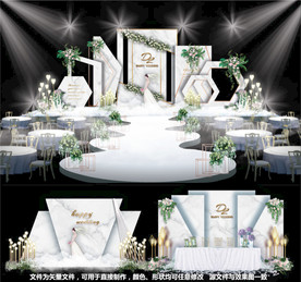 婚礼设计大理石婚礼