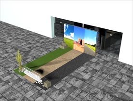 一汽大众 探岳展厅效果图