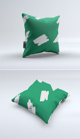 高档北欧印花图案手绘抱枕