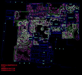 园林绿化规划平面图纸