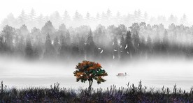 水墨山水画图片