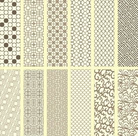 雕刻图案 玻璃磨砂 移门花纹