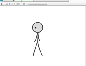 火柴人形变补间动画变猫7秒动画