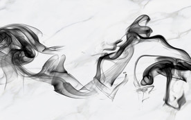 烟雾雅士白背景墙