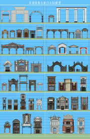 民国风情小镇门头