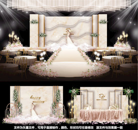 婚礼设计香槟婚礼