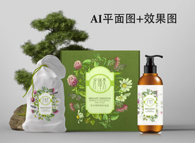 洗发水沐浴露产品包装