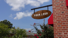 门头招牌灯箱样机