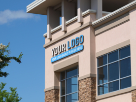 门头招牌灯箱样机