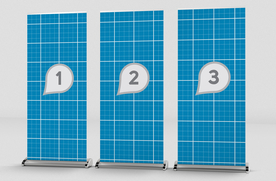 易拉宝展架样机