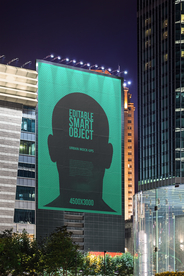 户外高炮广告牌样机