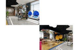 创客空间 工业风吊顶 vr