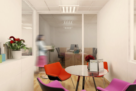 室内办公场景样机