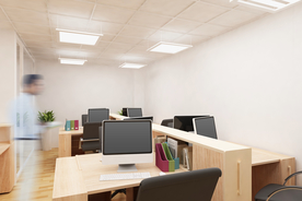 室内办公场景样机