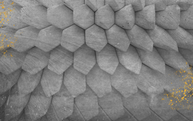 欧式 几何背景墙 TIF合层