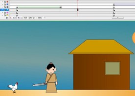 闻鸡起舞古代成语动画46秒