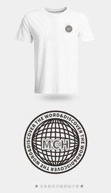 几何T恤印花CDR矢量图设计稿