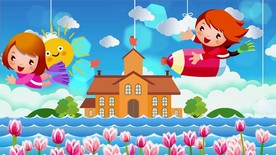 <一年级>配乐舞台背景