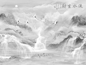 高清灰色石纹大板 TIF合层