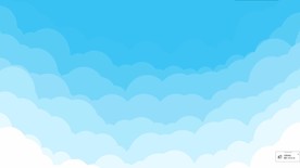 唯美浪漫蓝天白云背景视频