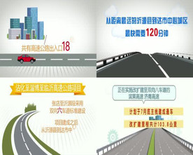 高速公路建设发展mg动画展示