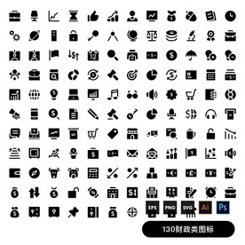 财政金融类图标