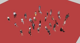 SU 3D人物模型 SKP