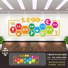 食堂文化墙