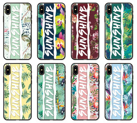 热带植物花卉潮牌手机壳