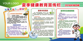 夏季健康教育宣传栏