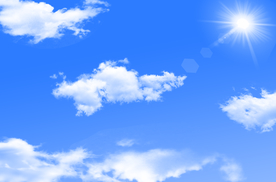 蓝天白云阳光