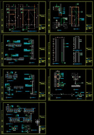 玻璃饰面消火栓门立面图
